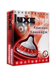 Презерватив LUXE  Exclusive   Красный Камикадзе  - 1 шт. - Luxe - купить с доставкой в Нижнем Тагиле