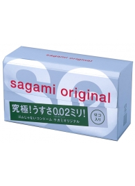 Ультратонкие презервативы Sagami Original - 12 шт. - Sagami - купить с доставкой в Нижнем Тагиле