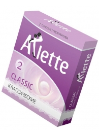 Классические презервативы Arlette Classic - 3 шт. - Arlette - купить с доставкой в Нижнем Тагиле