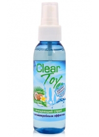 Очищающий спрей для игрушек CLEAR TOY Tropic - 100 мл. - Биоритм - купить с доставкой в Нижнем Тагиле