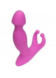 Розовый стимулятор простаты с усиками - 15 см. - 4sexdreaM - в Нижнем Тагиле купить с доставкой