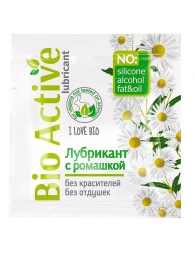 Пробник лубриканта на водной основе Bio Active - 3 гр. - Биоритм - купить с доставкой в Нижнем Тагиле