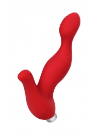 Красный силиконовый вибростимулятор простаты Proman - 12,5 см. - ToyFa - в Нижнем Тагиле купить с доставкой