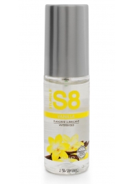 Лубрикант на водной основе S8 Flavored Lube со вкусом ванили - 50 мл. - Stimul8 - купить с доставкой в Нижнем Тагиле