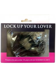 Черные меховые наручники Love с ключиками - Baile - купить с доставкой в Нижнем Тагиле