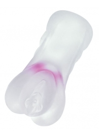 Прозрачный реалистичный мастурбатор Juicy Pussy Crystal Rose - ToyFa - в Нижнем Тагиле купить с доставкой