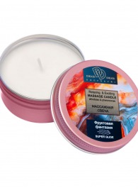 Массажная свеча  Фруктовая фантазия - БиоМед - купить с доставкой в Нижнем Тагиле
