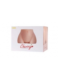 Мастурбатор-полуторс Cherry с вибрацией и двумя любовными тоннелями - KOKOS - в Нижнем Тагиле купить с доставкой