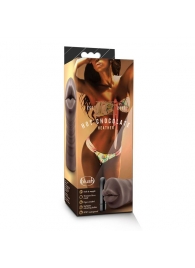 Коричневый мастурбатор-ротик Heather - Blush Novelties - в Нижнем Тагиле купить с доставкой