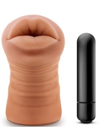 Кофейный мастурбатор-ротик Isabella - Blush Novelties - в Нижнем Тагиле купить с доставкой