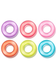 Набор из 6 эрекционных колец King of the Ring - Blush Novelties - в Нижнем Тагиле купить с доставкой