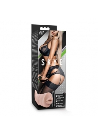 Телесный мастурбатор-ротик Skye - Blush Novelties - в Нижнем Тагиле купить с доставкой