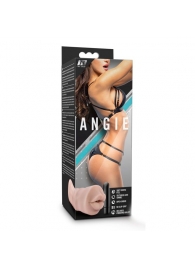 Телесный мастурбатор-ротик Angie - Blush Novelties - в Нижнем Тагиле купить с доставкой