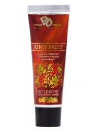 Интимный съедобный лубрикант JUICY FRUIT с ароматом фруктов - 30 мл. - БиоМед - купить с доставкой в Нижнем Тагиле