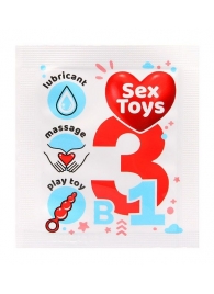 Гель-лубрикант на водной основе Sex Toys - 4 гр. - Биоритм - купить с доставкой в Нижнем Тагиле