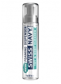 Очищающая пенка для игрушек и тела Swiss Navy Toy   Body Cleaner Foamer - 207 мл. - Swiss navy - купить с доставкой в Нижнем Тагиле