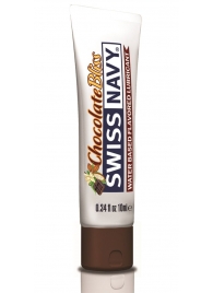 Лубрикант с ароматом шоколада Swiss Navy Chocolate Bliss Lube - 10 мл. - Swiss navy - купить с доставкой в Нижнем Тагиле