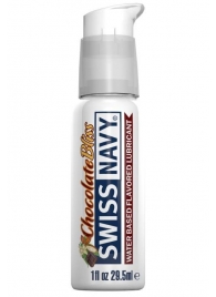 Лубрикант с ароматом шоколада Swiss Navy Chocolate Bliss Lube - 29,5 мл. - Swiss navy - купить с доставкой в Нижнем Тагиле