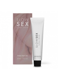 Лубрикант на водной основе Slow Sex Anal Play Gel - 30 мл. - Bijoux Indiscrets - купить с доставкой в Нижнем Тагиле