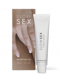 Гель для мастурбации с ароматом кокоса Slow Sex Finger Play Gel - 30 мл. - Bijoux Indiscrets - купить с доставкой в Нижнем Тагиле