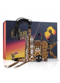 Леопардовый эротический набор Wicked Wildcat - Secret Pleasure Chest - купить с доставкой в Нижнем Тагиле