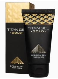 Гель для увеличения члена Titan Gel Gold Tantra - 50 мл. - Titan - купить с доставкой в Нижнем Тагиле
