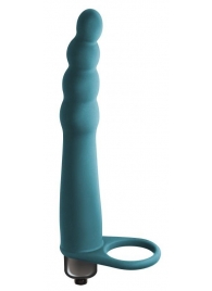 Зеленая вибронасадка для двойного проникновения Bramble - 16,5 см. - Lola Games - купить с доставкой в Нижнем Тагиле