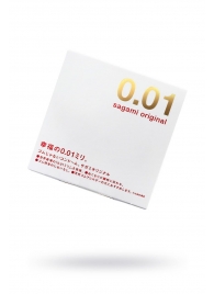 Супертонкий презерватив Sagami Original 0.01 - 1 шт. - Sagami - купить с доставкой в Нижнем Тагиле