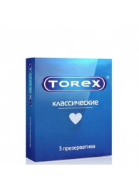 Гладкие презервативы Torex  Классические  - 3 шт. - Torex - купить с доставкой в Нижнем Тагиле