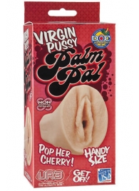 Мастурбатор-вагина Virgin Pussy ULTRASKYN Palm Pal - Doc Johnson - в Нижнем Тагиле купить с доставкой