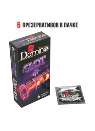 Ароматизированные презервативы DOMINO  Фруктовый слот  - 6 шт. - Domino - купить с доставкой в Нижнем Тагиле