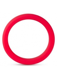 Красное эрекционное кольцо Silicone Go Pro Cock Ring - Blush Novelties - в Нижнем Тагиле купить с доставкой