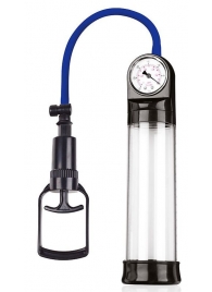 Прозрачная вакуумная помпа Sex Expert с манометром - Sex Expert - в Нижнем Тагиле купить с доставкой