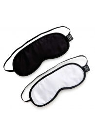 Набор из двух масок на глаза Soft Blindfold Twin Pack - Fifty Shades of Grey - купить с доставкой в Нижнем Тагиле