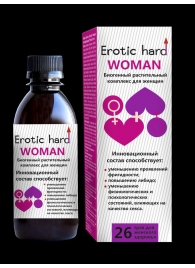 Женский биогенный концентрат для повышения либидо Erotic hard Woman - 250 мл. - Erotic Hard - купить с доставкой в Нижнем Тагиле