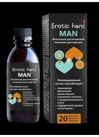 Мужской биогенный концентрат для усиления эрекции Erotic hard Man - 250 мл. - Erotic Hard - купить с доставкой в Нижнем Тагиле
