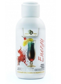 Интимный гель-смазка JUICY FRUIT с ароматом энергетика - 100 мл. - БиоМед - купить с доставкой в Нижнем Тагиле