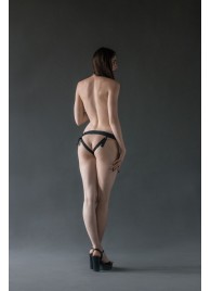 Черные трусики Better с анальной насадкой - 8 см. - Lola Games - купить с доставкой в Нижнем Тагиле