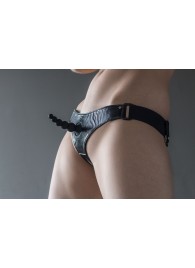 Черные трусики Better с анальной насадкой - 8 см. - Lola Games - купить с доставкой в Нижнем Тагиле