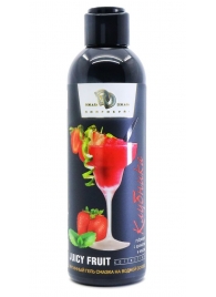 Интимный гель-смазка JUICY FRUIT с ароматом клубники - 200 мл. - БиоМед - купить с доставкой в Нижнем Тагиле