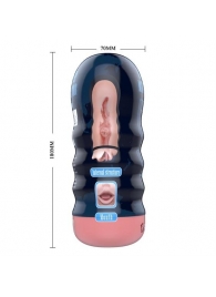 Мастурбатор-ротик Vacuum Cup Masturbator - Baile - в Нижнем Тагиле купить с доставкой
