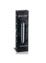 Рельефный фаллос для интенсивного электросекса Groovey George - 20 см. - MyStim - купить с доставкой в Нижнем Тагиле