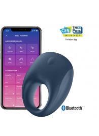 Эрекционное кольцо Satisfyer Strong One с возможностью управления через приложение - Satisfyer - в Нижнем Тагиле купить с доставкой