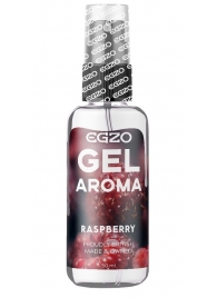 Интимный лубрикант EGZO AROMA с ароматом малины - 50 мл. - EGZO - купить с доставкой в Нижнем Тагиле