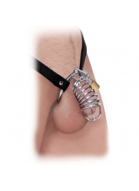 Кольцо верности Extreme Chastity Belt с фиксацией головки - Pipedream - купить с доставкой в Нижнем Тагиле