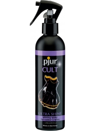 Спрей для ухода за одеждой из латекса pjur CULT Ultra Shine - 250 мл. - Pjur - купить с доставкой в Нижнем Тагиле