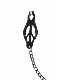 Зажимы на соски Darkside с цепочкой - Lola Games - купить с доставкой в Нижнем Тагиле