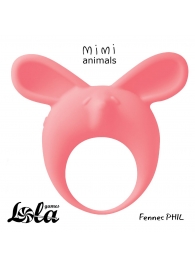 Оранжевое эрекционное кольцо Fennec Phil - Lola Games - в Нижнем Тагиле купить с доставкой