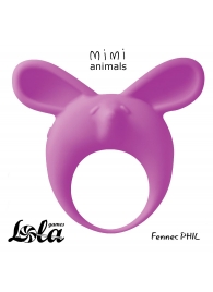 Фиолетовое эрекционное кольцо Fennec Phil - Lola Games - в Нижнем Тагиле купить с доставкой