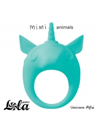 Зеленое эрекционное кольцо Unicorn Alfie - Lola Games - в Нижнем Тагиле купить с доставкой